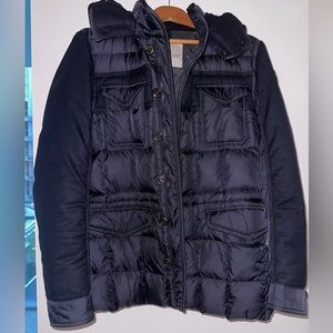 Moncler Coat for Men Large (Moncler size 3) Color Navy